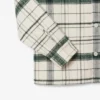 Sobrecamiseta de cuadros de algodón para hombre