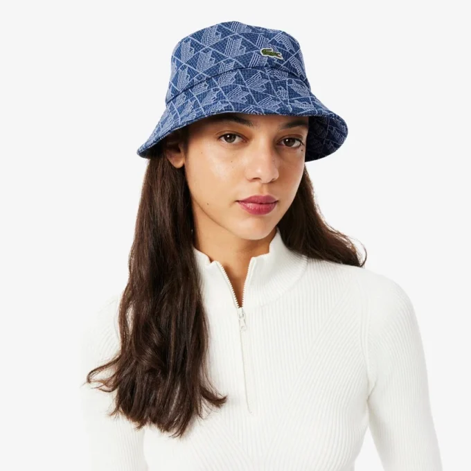 Sombrero de pescador con monograma para mujer