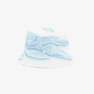 Sombrero de pescador de sarga de algodón estampado