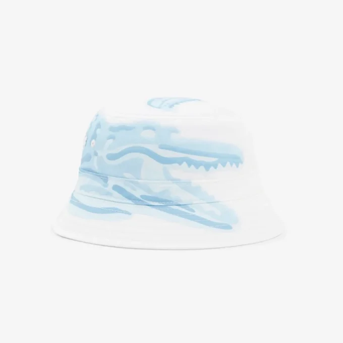 Sombrero de pescador de sarga de algodón estampado