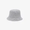 Sombrero de pescador unisex de algodón a cuadros de doble cara
