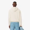 Sudadera con capucha bordada de corte holgado para hombre