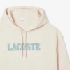 Sudadera con capucha bordada de corte holgado para hombre
