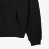 Sudadera con capucha bordada de corte holgado para hombre