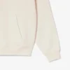 Sudadera con capucha bordada de corte holgado para hombre