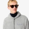 Sudadera con capucha bordada para hombre