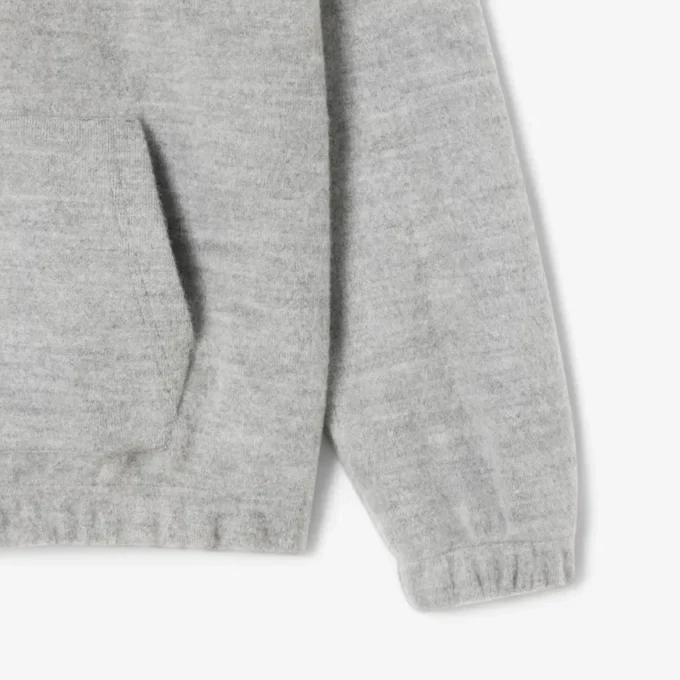 Sudadera con capucha bordada para hombre