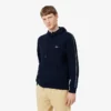 Sudadera con capucha, cremallera y banda con el logotipo