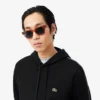 Sudadera con capucha, cremallera y banda con el logotipo