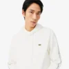 Sudadera con capucha, cremallera y banda con el logotipo
