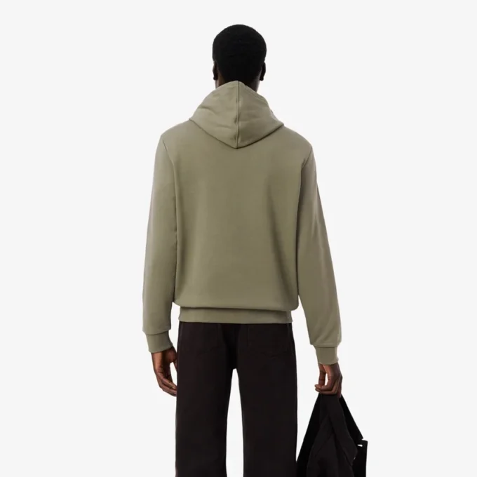 Sudadera con capucha, cremallera y banda con el logotipo