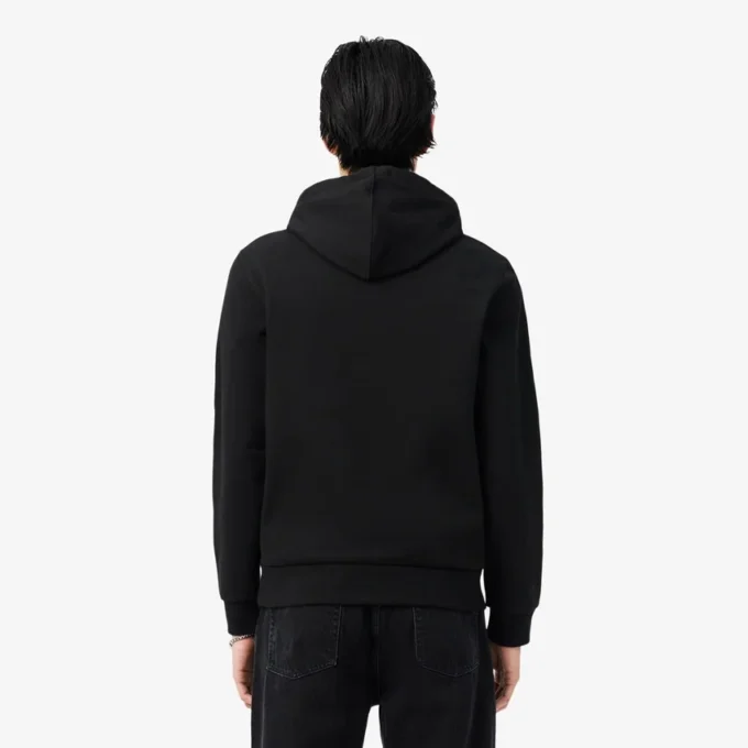 Sudadera con capucha, cremallera y banda con el logotipo