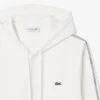 Sudadera con capucha, cremallera y banda con el logotipo