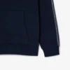 Sudadera con capucha, cremallera y banda con el logotipo