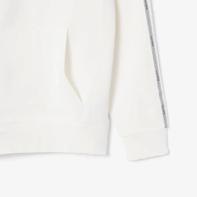 Sudadera con capucha, cremallera y banda con el logotipo