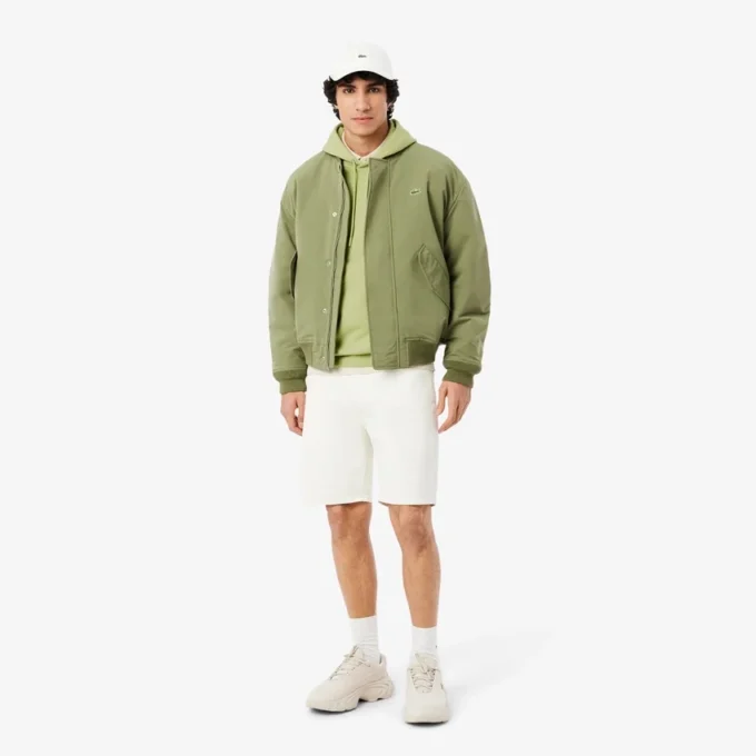 Sudadera con capucha de algodón para hombre