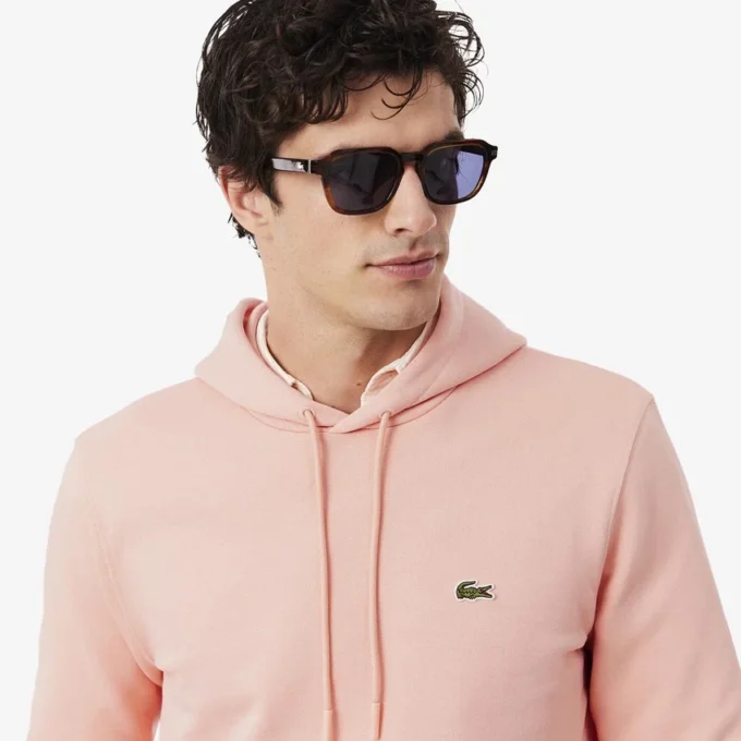Sudadera con capucha de algodón para hombre