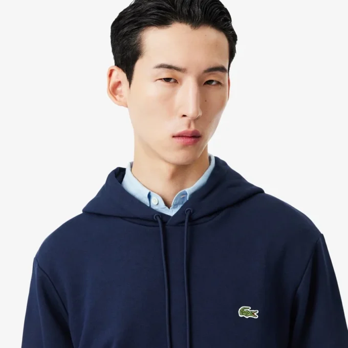 Sudadera con capucha de algodón para hombre