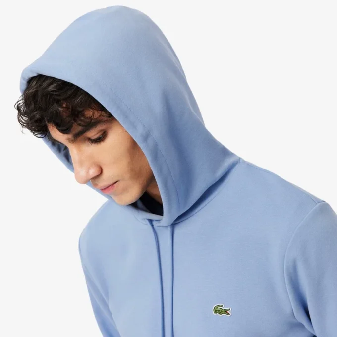 Sudadera con capucha de algodón para hombre