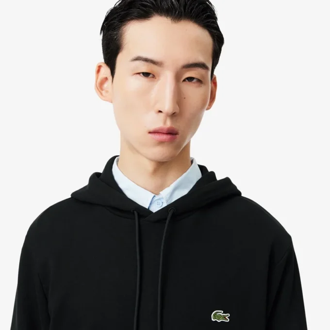 Sudadera con capucha de algodón para hombre