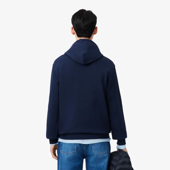 Sudadera con capucha de algodón para hombre