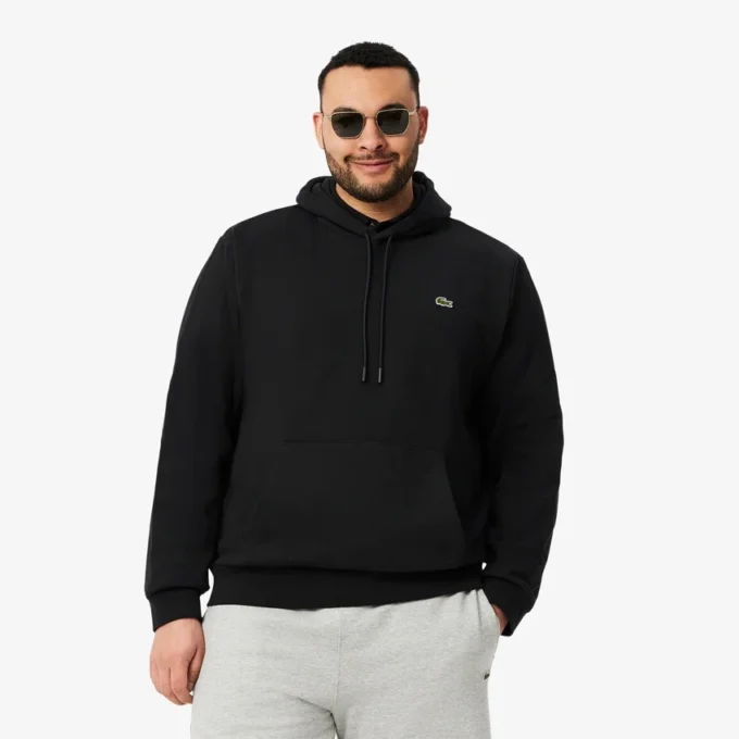 Sudadera con capucha de algodón para hombre