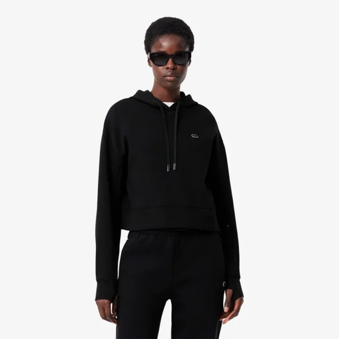 Sudadera con capucha de algodón para mujer