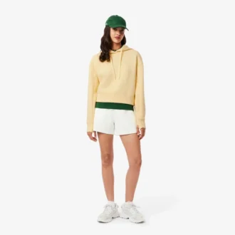 Sudadera con capucha de algodón para mujer