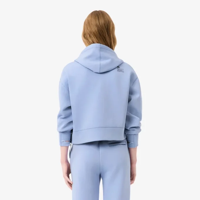 Sudadera con capucha de algodón para mujer