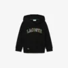Sudadera con capucha de felpa bordada