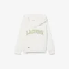 Sudadera con capucha de felpa bordada