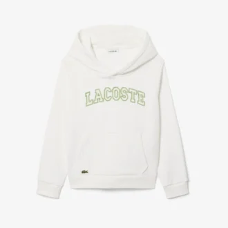 Sudadera con capucha de felpa bordada