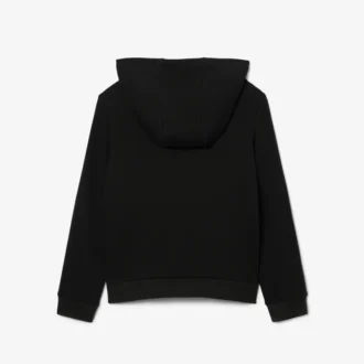 Sudadera con capucha de felpa bordada
