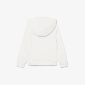 Sudadera con capucha de felpa bordada