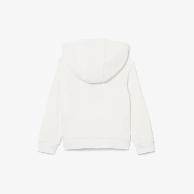 Sudadera con capucha de felpa bordada