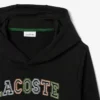 Sudadera con capucha de felpa bordada