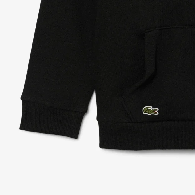 Sudadera con capucha de felpa bordada