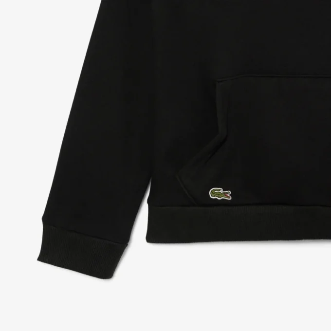 Sudadera con capucha de felpa bordada