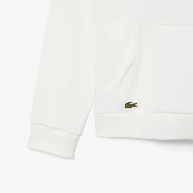 Sudadera con capucha de felpa bordada