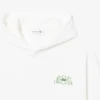 Sudadera con capucha de felpa con estampado múltiple