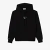 Sudadera con capucha de felpa de corte holgado para mujer