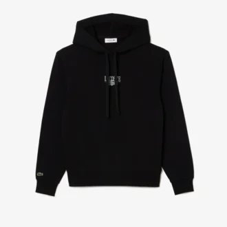Sudadera con capucha de felpa de corte holgado para mujer
