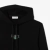 Sudadera con capucha de felpa de corte holgado para mujer