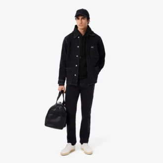 Sudadera con capucha de felpa estampada para hombre