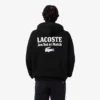 Sudadera con capucha de felpa estampada para hombre
