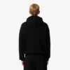 Sudadera con capucha de felpa estampada para hombre