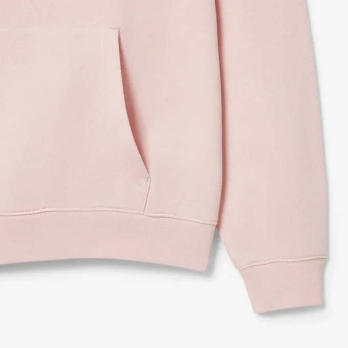 Sudadera con capucha de felpa estampada para hombre