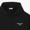 Sudadera con capucha de felpa estampada para hombre