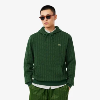Sudadera con capucha de felpa Monogram para hombre