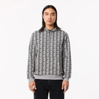 Sudadera con capucha de felpa Monogram para hombre